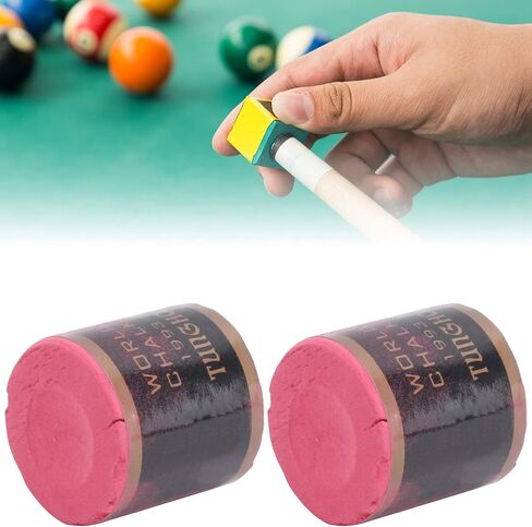 Asixxsix Billiard Chalk, Pool Chalk, Long Service Life for Pool Cue in Saudi Arabia