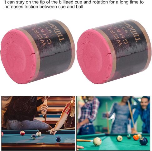 Asixxsix Billiard Chalk, Pool Chalk, Long Service Life for Pool Cue in Saudi Arabia