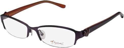 Thalia Corazonada Womens/Ladies Half-rim Crystals Special With Rhinestones Eyeglasses/Glasses in Saudi Arabia