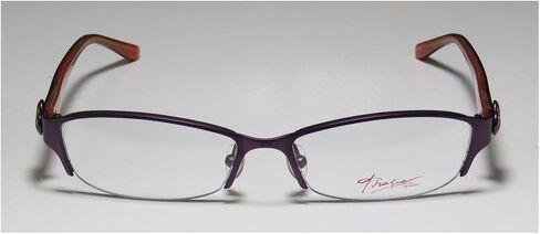 Thalia Corazonada Womens/Ladies Half-rim Crystals Special With Rhinestones Eyeglasses/Glasses in Saudi Arabia