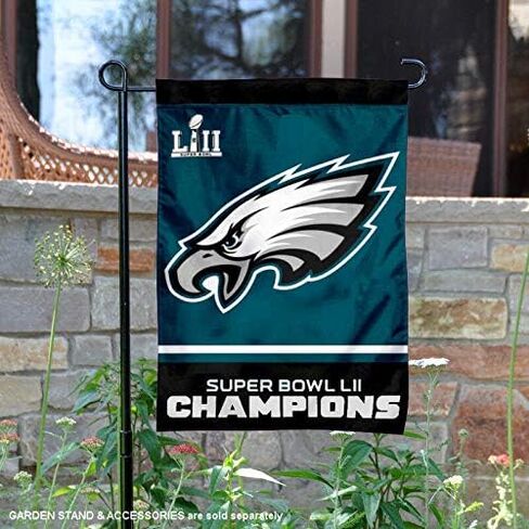 Philadelphia Eagles Super Bowl 52 LII Champions Garden Flag in Saudi Arabia