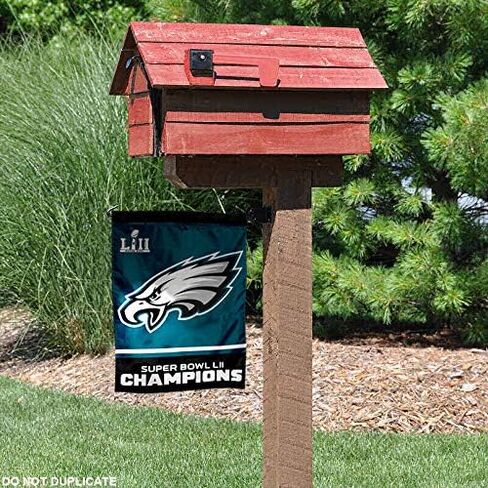 Philadelphia Eagles Super Bowl 52 LII Champions Garden Flag in Saudi Arabia