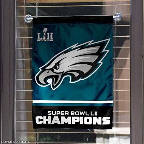 Philadelphia Eagles Super Bowl 52 LII Champions Garden Flag in Saudi Arabia