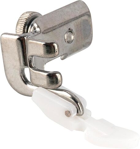 قدم ضاغط لأنابيب بسحاب قابل للتعديل من التيفلون لجميع ماكينات الخياطة ذات الساق المنخفضة والأخ والبيبي لوك ويورو برو وجانوم وكينمور والأبيض وجوكي وسيمبليسيتي وإيلنا والمزيد in Kuwait