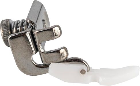 قدم ضاغط لأنابيب بسحاب قابل للتعديل من التيفلون لجميع ماكينات الخياطة ذات الساق المنخفضة والأخ والبيبي لوك ويورو برو وجانوم وكينمور والأبيض وجوكي وسيمبليسيتي وإيلنا والمزيد in Kuwait