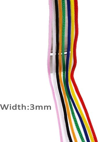 IHKFILAN 1/8Inch Polypropylene Utility Rope Drawstring Hollow Braided PP Rope,Barrier Rope String,Polypro Rope,Golf Courses,Trail Marking,Ski Slopes,Outdoor Concerts,Tie-Downs,328feet(100m) Black in Saudi Arabia