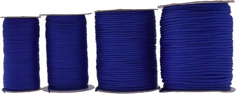 IHKFILAN 1/8Inch Polypropylene Utility Rope Drawstring Hollow Braided PP Rope,Barrier Rope String,Polypro Rope,Golf Courses,Trail Marking,Ski Slopes,Outdoor Concerts,Tie-Downs,328feet(100m) Black in Saudi Arabia