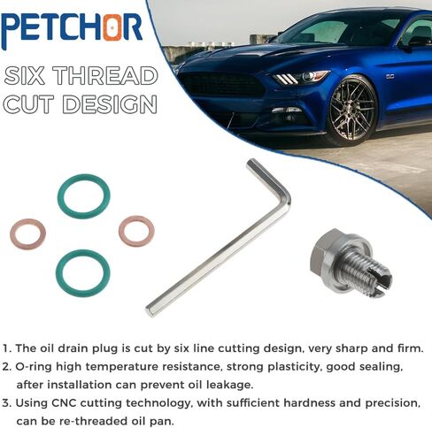 M14.1-1.5 × 15 مم قابس تصريف الزيت، طقم تصليح قابس تصريف الزيت كبير الحجم، مع حلقة دائرية in Kuwait