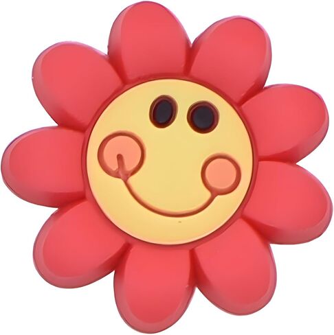 33pcs Cute Flower Shoe Charms, Shoe Decoration Charms, Waterproof Charm for Shoes Bracelet Wristband Party Favors Gifts Boys Girls Kids Adults in Saudi Arabia