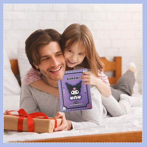 دفتر ملاحظات Kawaii، مجموعة ملاحظات لاصقة أرجوانية مقاس 6.3 * 8.26 بوصة، ملاحظات لاصقة على شكل حيوانات، لوازم ثابتة لطيفة مناسبة للمدرسة المكتبية in Kuwait
