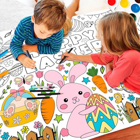 ZJDHPTY Butterfly Coloring Tablecloth Butterfly Party Activity Paper Coloring Poster Kids Party Favor (1, Butterfly, 31.4 x 43.3 Inch) in Saudi Arabia