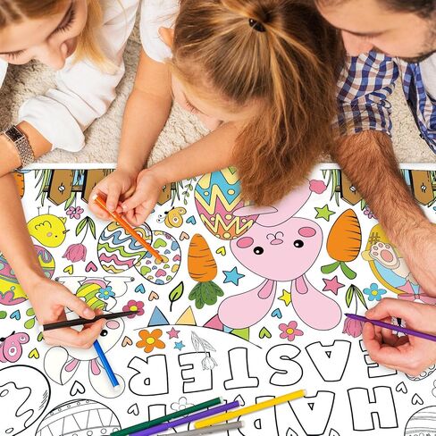 ZJDHPTY Butterfly Coloring Tablecloth Butterfly Party Activity Paper Coloring Poster Kids Party Favor (1, Butterfly, 31.4 x 43.3 Inch) in Saudi Arabia