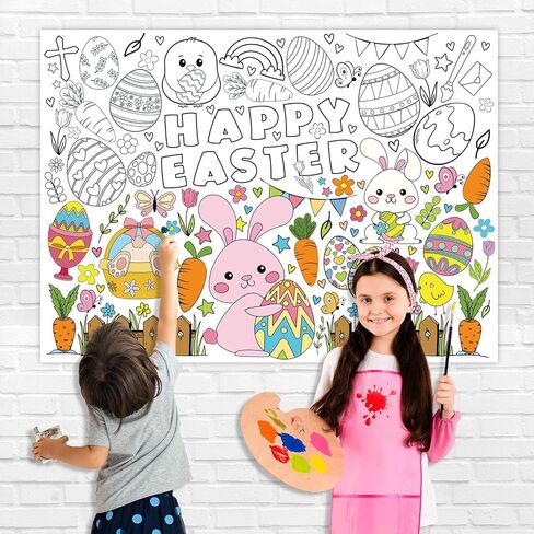 ZJDHPTY Butterfly Coloring Tablecloth Butterfly Party Activity Paper Coloring Poster Kids Party Favor (1, Butterfly, 31.4 x 43.3 Inch) in Saudi Arabia