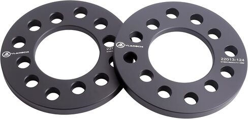 VLAOSCHI Black Forged 4x100 4x108 4x114.3 4x4.5 Universal Wheel Spacers 1/2 Inch (12mm) Compatible with Honda-Acura-Mitsubishi 4 Lug for Accord Civic Prelude Legend Integra Galant Mirage - Set of 2 in Kuwait