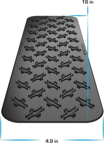 STOMPGRIP Premium All-Purpose 3D Griptape | Strips | Quad Plate | 3D Design | Universal Fit in Saudi Arabia