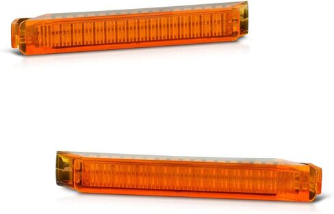VIPMOTOZ Full LED Amber Lens Mirror Side Marker Turn Signal Light Blinker Lamp Lens Assembly Replacement Pair For 2004-2014 Ford F150 Pickup Truck, Driver & Passenger Side in Saudi Arabia