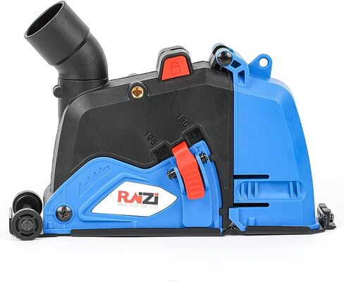 Raizi Double Cut Saw Cutting Wall Sloting Chaser Dust Shroud Dust Collection for Angle Grinder in Kuwait