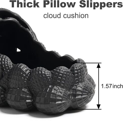 Yonge & Finch Bubble Slides for Women Men Lychee Bubble Slippers Massage Golf Ball Slides Platform Sandals Pillow in Saudi Arabia