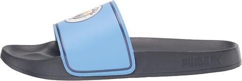 PUMA Men's LEADCAT 2.0 MAN CITY Slide Sandal, Puma New Navy-Team Light Blue, 8 in Saudi Arabia