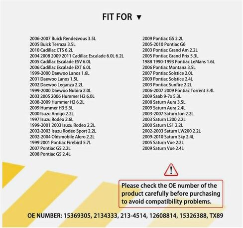 مستشعر درجة الحرارة مستشعر درجة حرارة المبرد لبويك لكاديلاك لدايو لشروليه لجي إم سي إلخ 96182634 25036898 in Kuwait