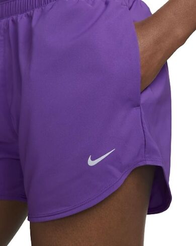 شورت Nike One Dri-FIT Ultra عالي الخصر مقاس 3 بوصات ومبطن ببطانة داخلية in Saudi Arabia