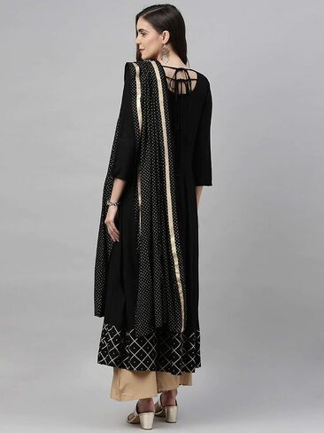 kurta for women with dupatta party wear traditional Indian Designer Anarkali Kurti in Saudi Arabia