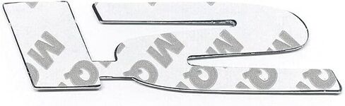 1Pc SI Badge Logo Front Grille Ornament Emblem Decal Sticker with 3M Adhesive Nameplate Suitable for SI Cars (Chrome Red) in Saudi Arabia