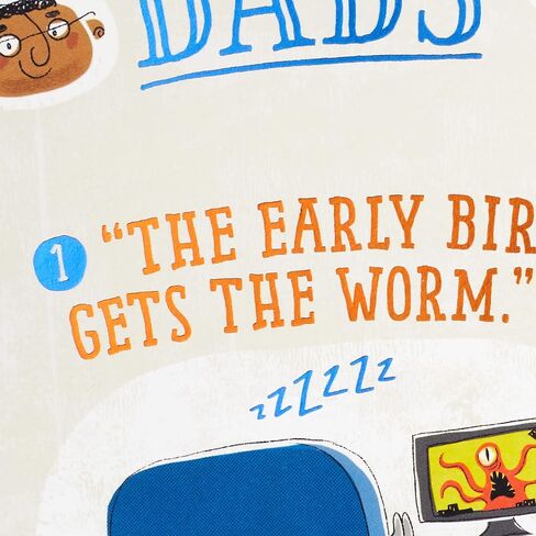 Hallmark Funny Fathers Day Card for Dad from Son or Daughter (Things We Learn from Dads) in Saudi Arabia
