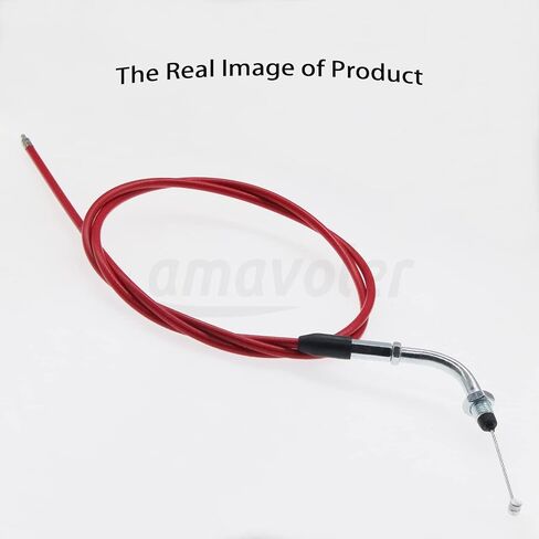 51" Inches 1300mm Gas Throttle Cable Fit for 2 Stroke 49cc 50cc 60cc 80cc Motorized Bicycle Motor Bike. (red) in Saudi Arabia