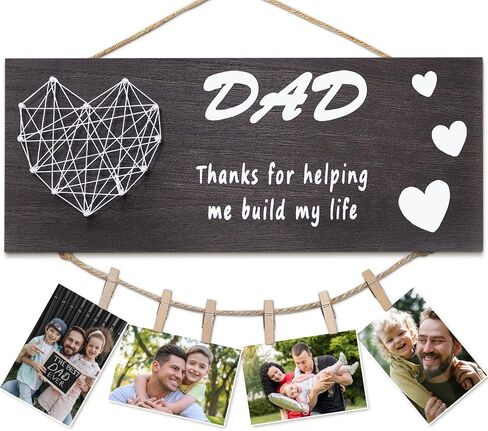 هدايا عيد الميلاد للأب من ابنة الابن للأطفال إطار صورة فريد للأب، زوج الأم، الأب في القانون لعيد الأب، عيد الميلاد، عيد الشكر، الزفاف، عيد الحب، رأس السنة الجديدة in Kuwait