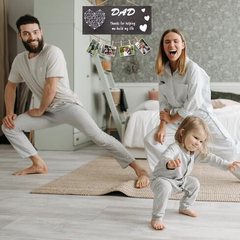 هدايا عيد الميلاد للأب من ابنة الابن للأطفال إطار صورة فريد للأب، زوج الأم، الأب في القانون لعيد الأب، عيد الميلاد، عيد الشكر، الزفاف، عيد الحب، رأس السنة الجديدة in Kuwait