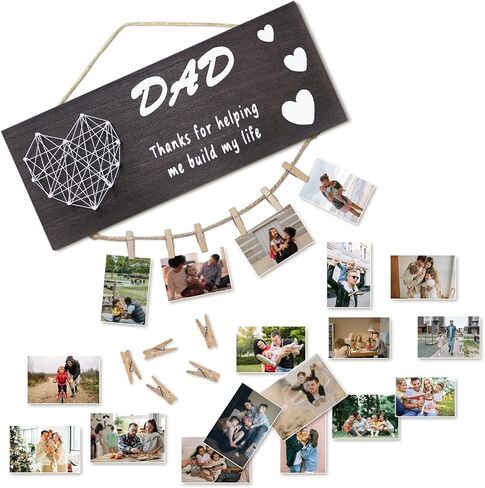 هدايا عيد الميلاد للأب من ابنة الابن للأطفال إطار صورة فريد للأب، زوج الأم، الأب في القانون لعيد الأب، عيد الميلاد، عيد الشكر، الزفاف، عيد الحب، رأس السنة الجديدة in Kuwait
