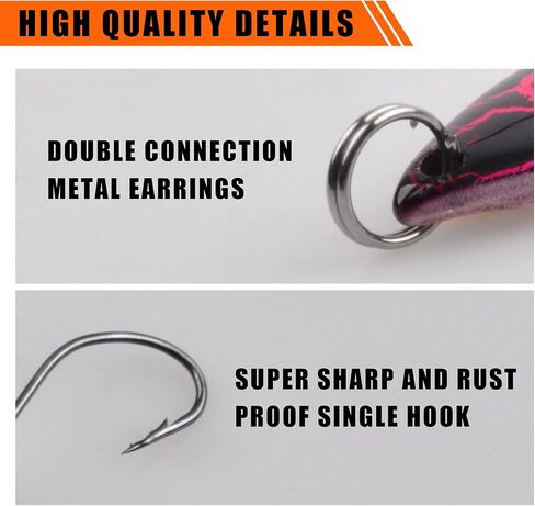 Spoon Fishing Lures,12pcs Blade Spoons Spinnerbait with Single Hook Saltwater Jig Lure Trout Bass Salmon Pike Walleye Spinner Baits Kit for Char Perch in Saudi Arabia