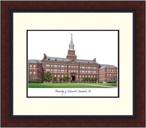 NCAA Legacy Alumnus Framed Lithograph in Saudi Arabia