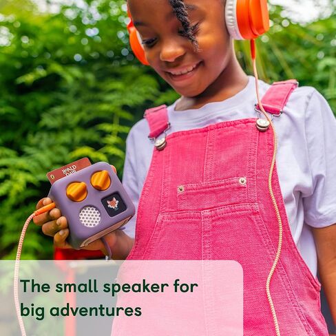Yoto Mini (2024 Edition) + Make Your Own Card – Kids Screen-Free Bluetooth Audio Player, All-in-1 Travel Device Plays Stories Music Podcast Radio Ok-to-Wake Clock, Use as Speaker or with Headphones in Saudi Arabia