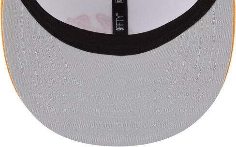 عصر جديد اتلانتا الشجعان 9FIFTY كوبرستاون 2000 كل النجوم لعبة التصحيح Snapback قبعة البوب ​​البرتقالية، قبعة قابلة للتعديل in Saudi Arabia