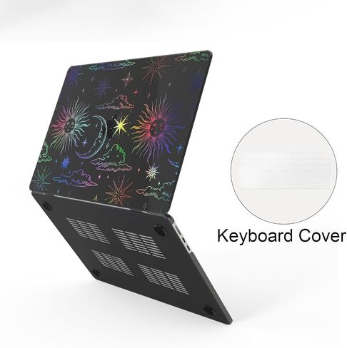 Case for New MacBook Air 15 Inch (2023 2024 Release Model: M3 A3114 M2 A2941 Chip 15.3 Inch Protective Case& Keyboard Cover & Dust Plug，(Rose Gold) Wormhole G4 in Saudi Arabia