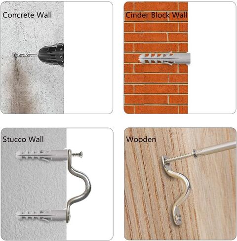 String Light Hanging Kit，304 Stainless Steel Turnbuckle Wire Tensioner Kit, Cable Rope Kit, Outdoor Light Guide Wire  for Cables Wire,Garden Wire,Fence Wire in Saudi Arabia