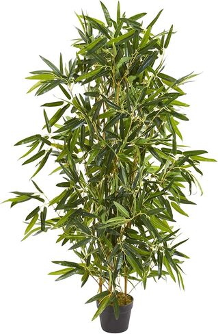 Nearly Natural 4ft. Bamboo Artificial (Real Touch) UV Resistant (Indoor/Outdoor) Silk Trees, Green in Saudi Arabia