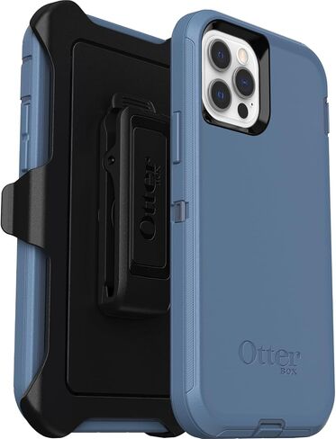 OtterBox Defender Series Screenless Edition Case for iPhone 12 & iPhone 12 Pro (Only) - Holster Clip Included - Non-Retail Packaging - Black in Saudi Arabia