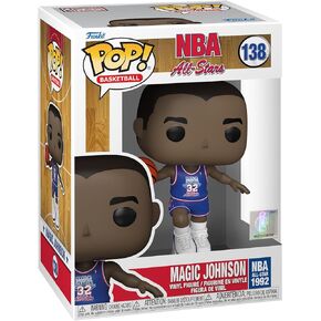 Funko Pop! NBA: Legends - Magic Johnson, Blue All Star Uniform 1991