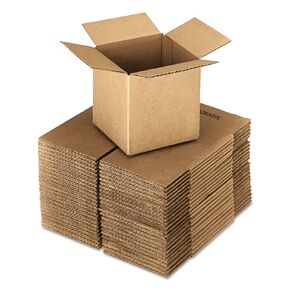 Cubed Fixed-Depth Corrugated Shipping Boxes, Regular Slotted Container (RSC), 16-inch x 16-inch x 16-inch, Brown Kraft, 25/Bundle (UNV161616)