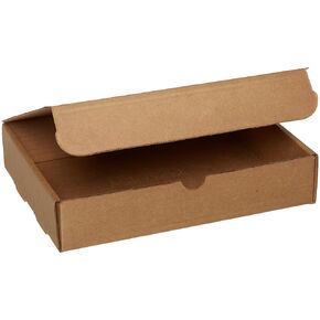 Aviditi Brown Kraft Literature Mailing Boxes, 11 1/8 x 8 3/4 x 2 5/16 Inches, Pack of 50, Crush-Proof, for Shipping, Mailing and Storing