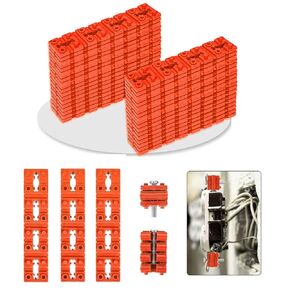 Switch and Receptacle Spacer Outlet Spacers for Electrical Box, 100pcs Electrical Outlet Spacers Shims Socket Electrical Box Extender Outlet Spacers for Loose Outlet Electric Switch