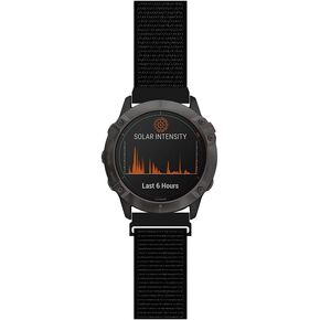 Sport Mesh Strap Compatible with Garmin fenix 6X Pro/Sapphire/Solar Premium Multisport GPS Watch Band Woven Nylon Replacement Wristband 26 mm - (13#) Small