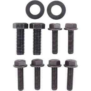 MOTOKU Front Driver and Passenger Side Seat Tub Mounting Bolts Screw for Jeep Wrangler 1997-2006