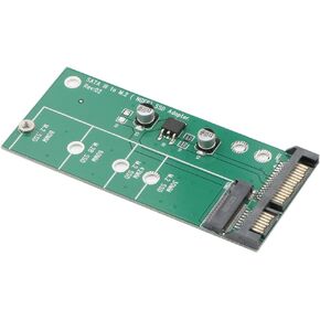 AD905A SATA III 3 to M.2 (NGFF) SSD 7+5 pin Connector Converter Adapter Components Card