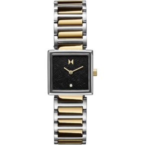 ساعة إم في إم تي فروست النسائية، 22 ملم | سوار من الفولاذ المقاوم للصدأ، ساعة تناظرية بسيطة in Kuwait