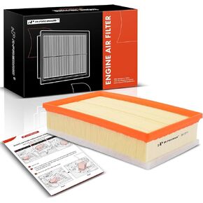 A-Premium Engine Air Filter Compatible with Chevrolet Impala 2012-2013, Impala Limited 2014-2016, Flexible Panel, Replace# 20862288