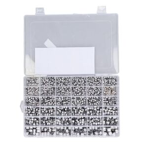 1520Pcs Electrolytic Capacitors 36 Values 1uF‑1000uF SMD Capacitor Kit Assortment Kit Aluminum SMD Electrolytic Capacitor with Storage Box